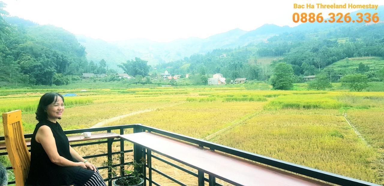 Bac Ha Threeland Homestay المظهر الخارجي الصورة