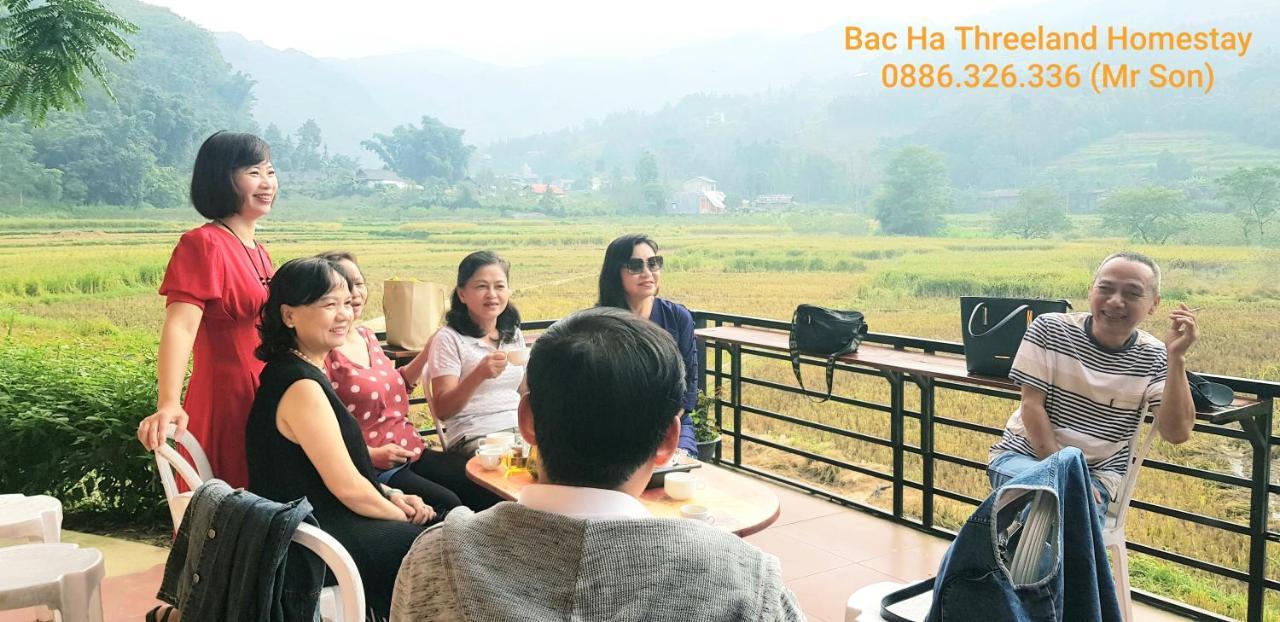 Bac Ha Threeland Homestay المظهر الخارجي الصورة