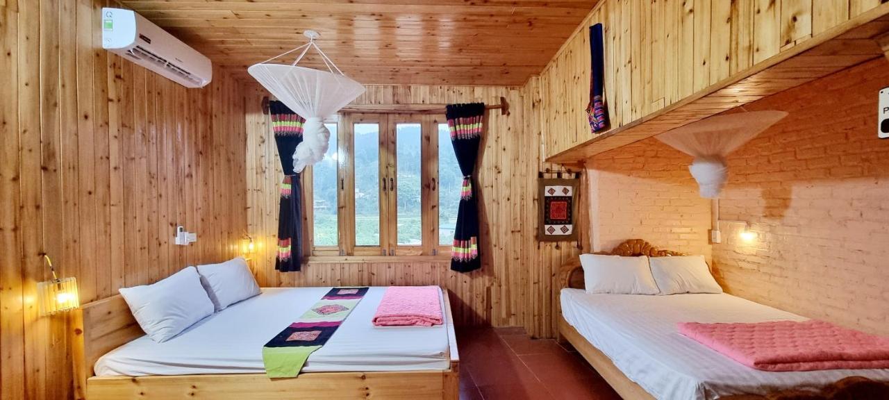 Bac Ha Threeland Homestay المظهر الخارجي الصورة