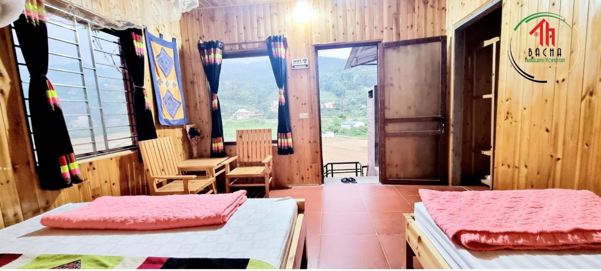 Bac Ha Threeland Homestay المظهر الخارجي الصورة